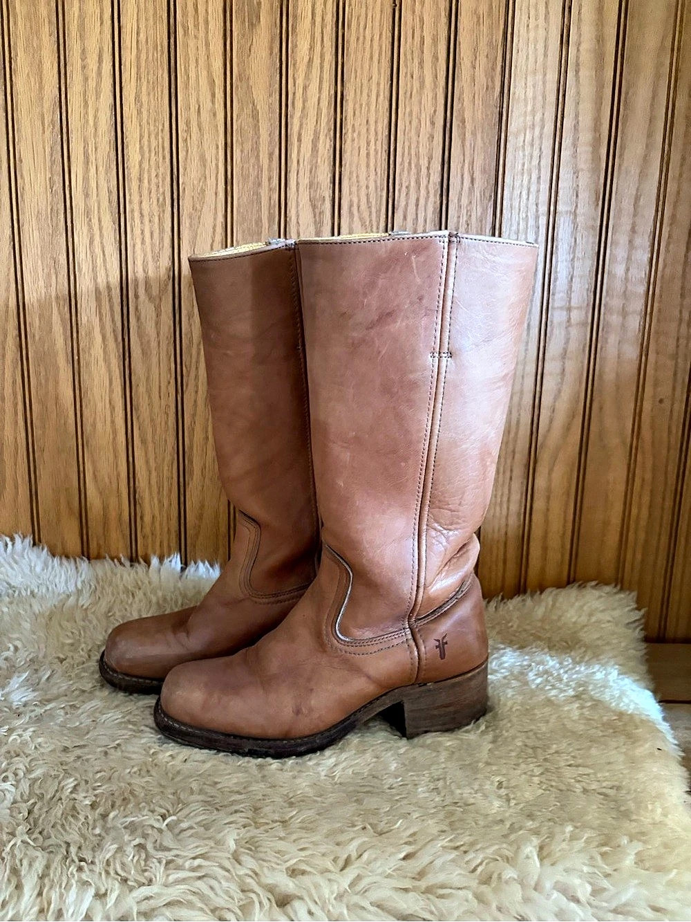 Vintage Frye Campus Boots size 7.5-8